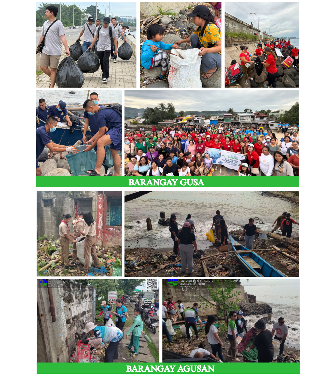 Cleanup Photos Gusa and Agusan