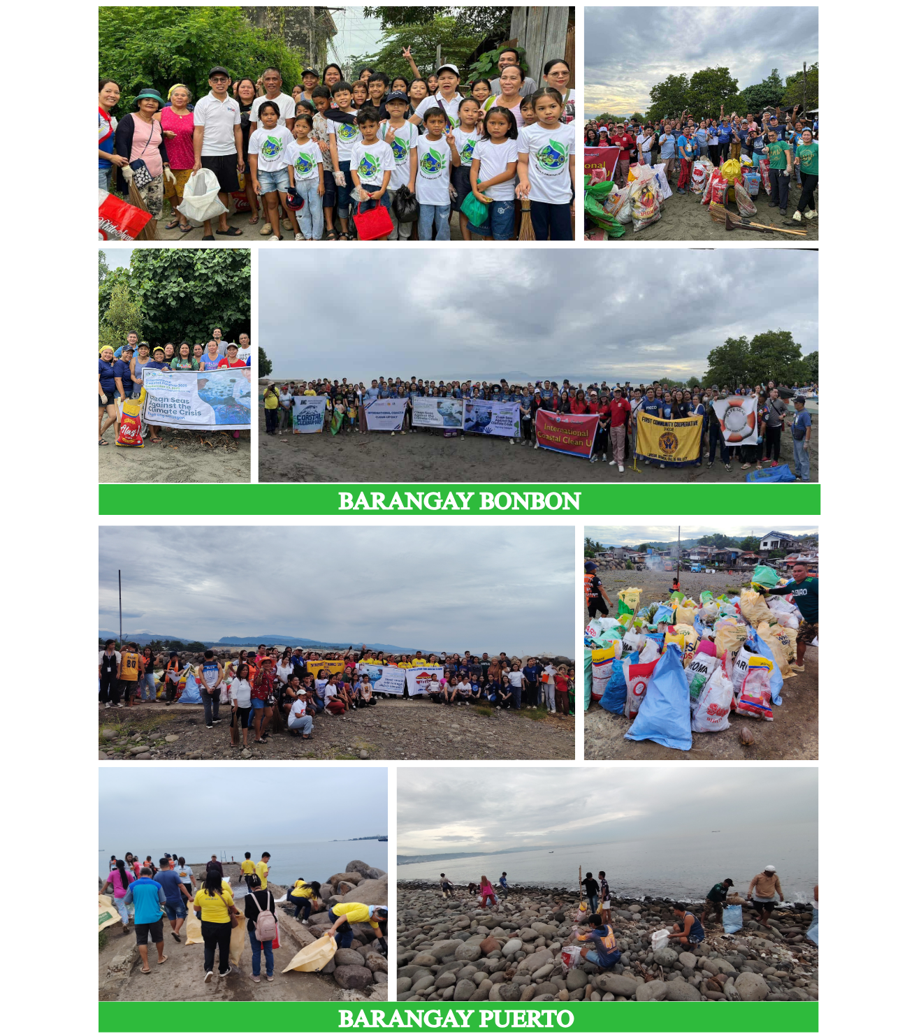 Cleanup Photos Bonbon and Puerto