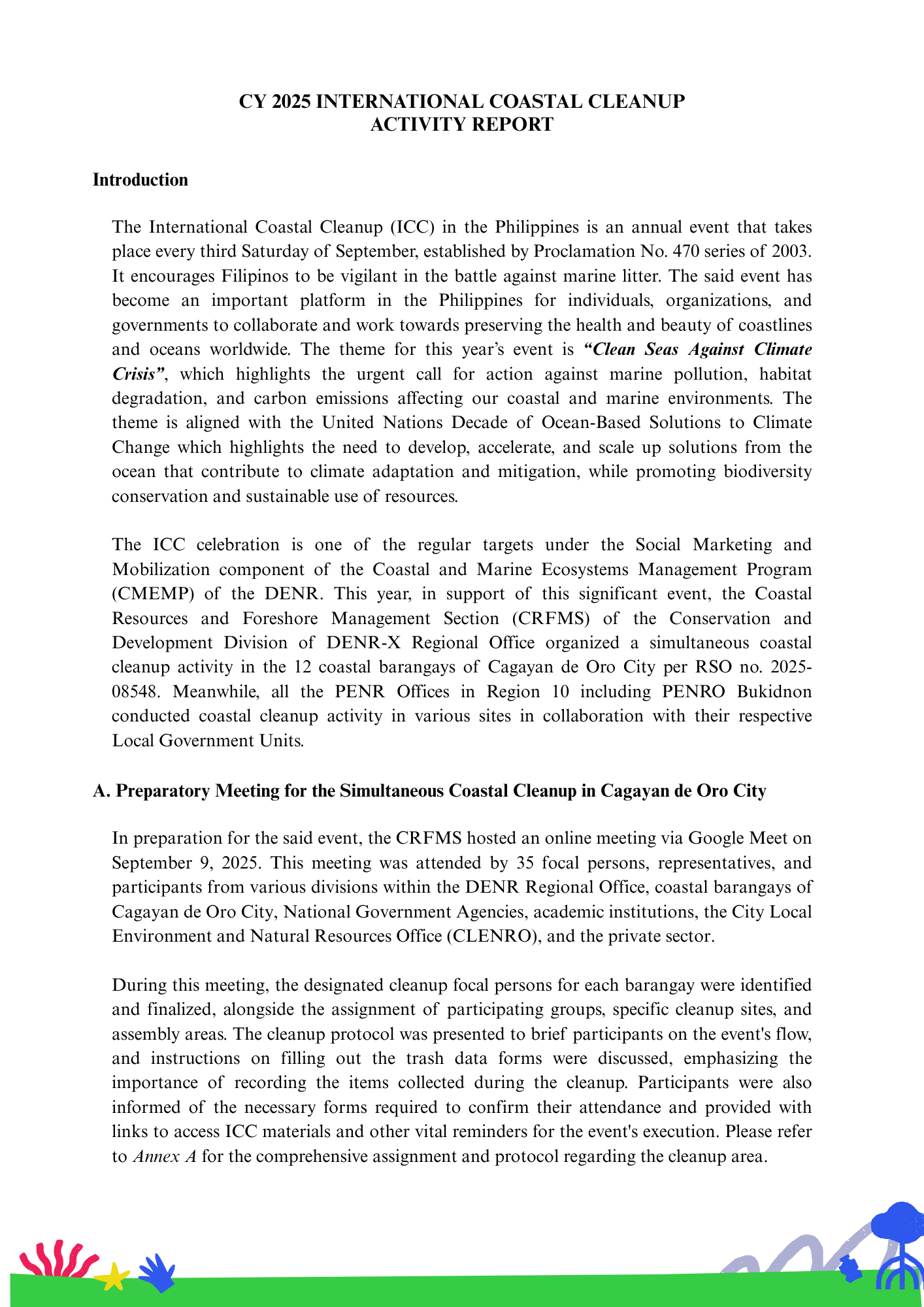 Activity Report Introduction