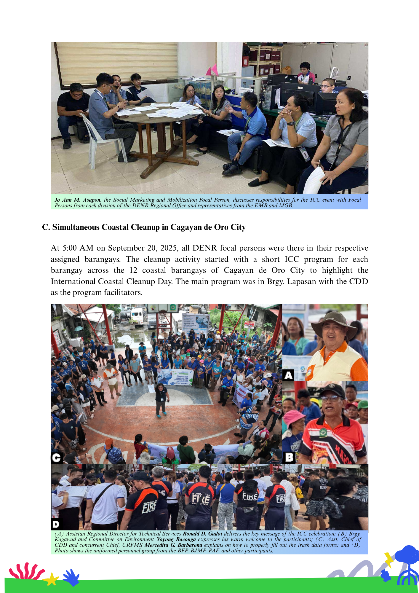 DENR Focal Persons Briefing